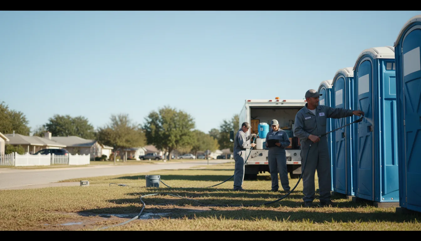Long-Term Portable Toilet Rental in Jonesboro, TX near me